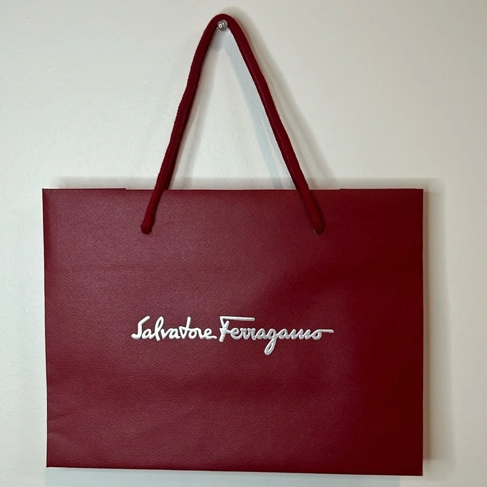 Salvatore Ferragamo gift bag small size